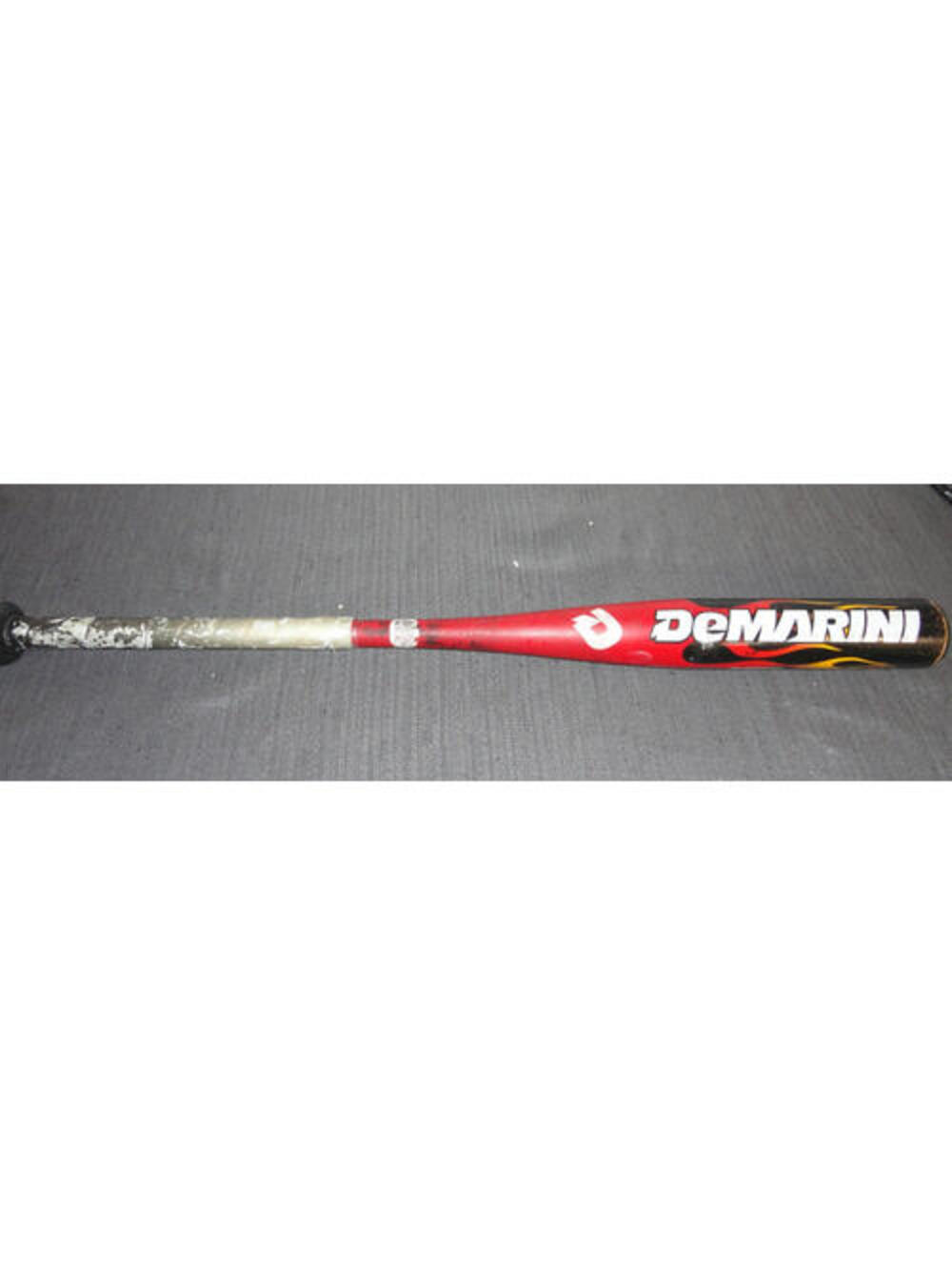 DEMARINI NITRO DX*1 ALLOY RED YOUTH BASEBALL BAT 29in 18oz 2 1/4in
